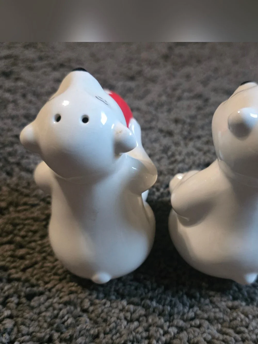 Vintage Coca-Cola Salt & Pepper Shakers Polar Bears